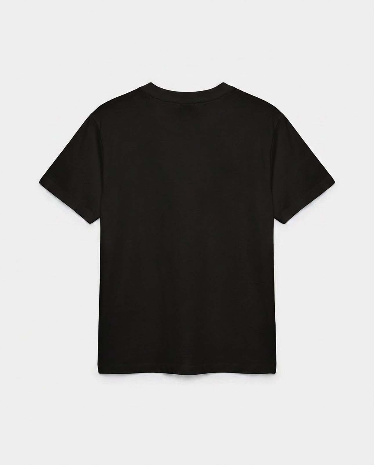 T-shirt con strass in cotone