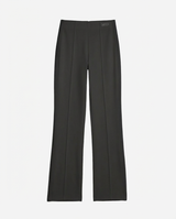 Pantaloni con strass taglio over in cotone stretch