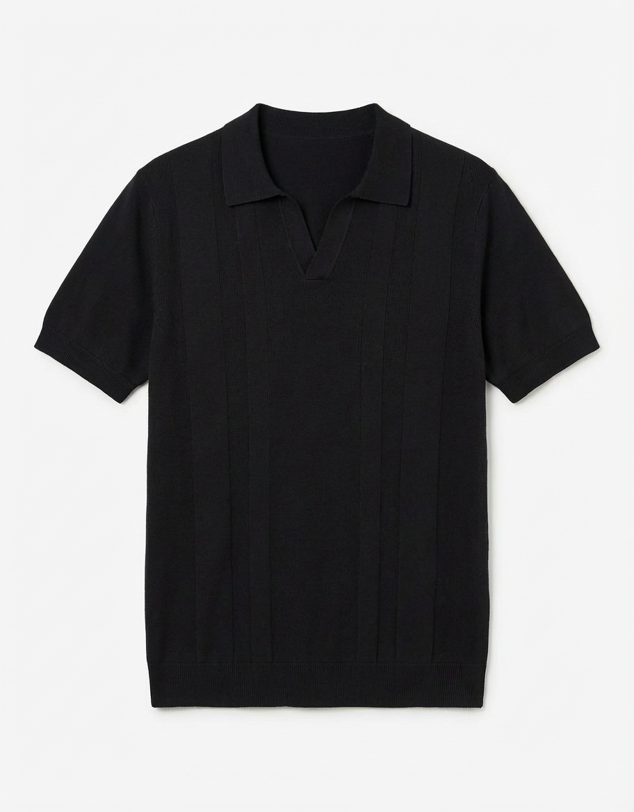 Polo manica corta in cotone