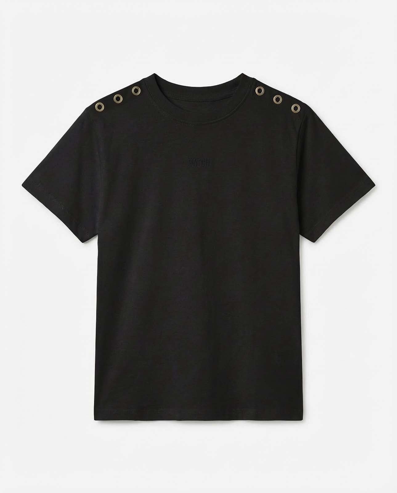 T-shirt con ricamo in cotone