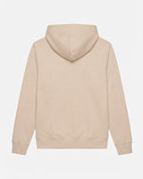 Felpa cotone zip frontale, con cappuccio