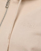 Felpa cotone zip frontale, con cappuccio