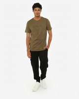 T-Shirt a maniche corte e stampa sportswear