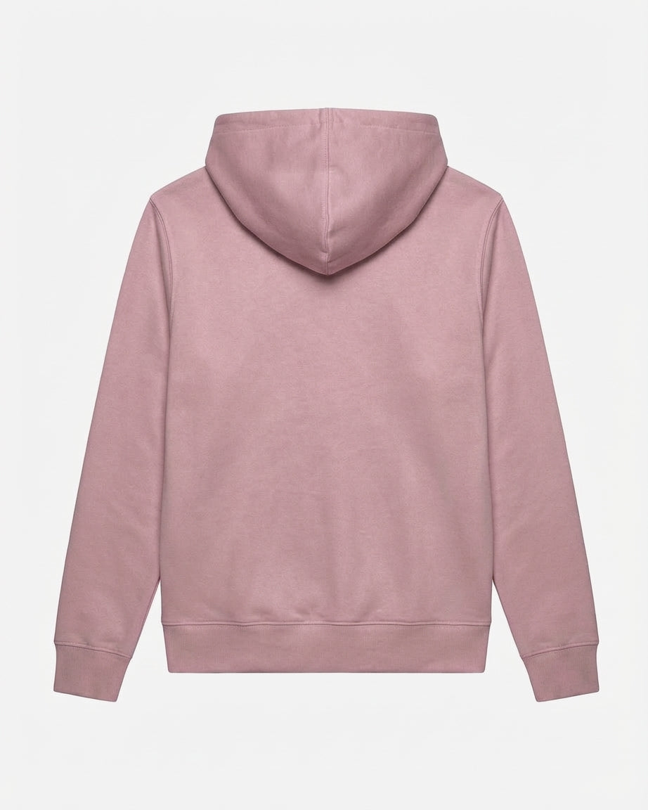 Felpa cotone zip frontale, con cappuccio