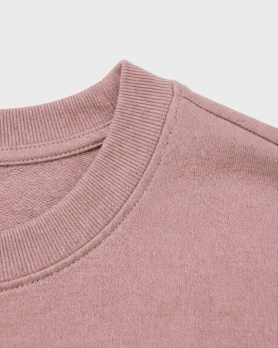 Felpa girocollo, taglio over