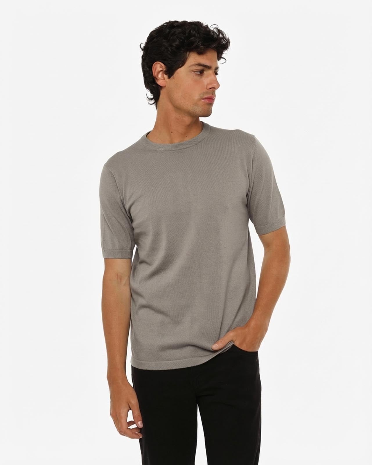 T-shirt in cotone manica corta