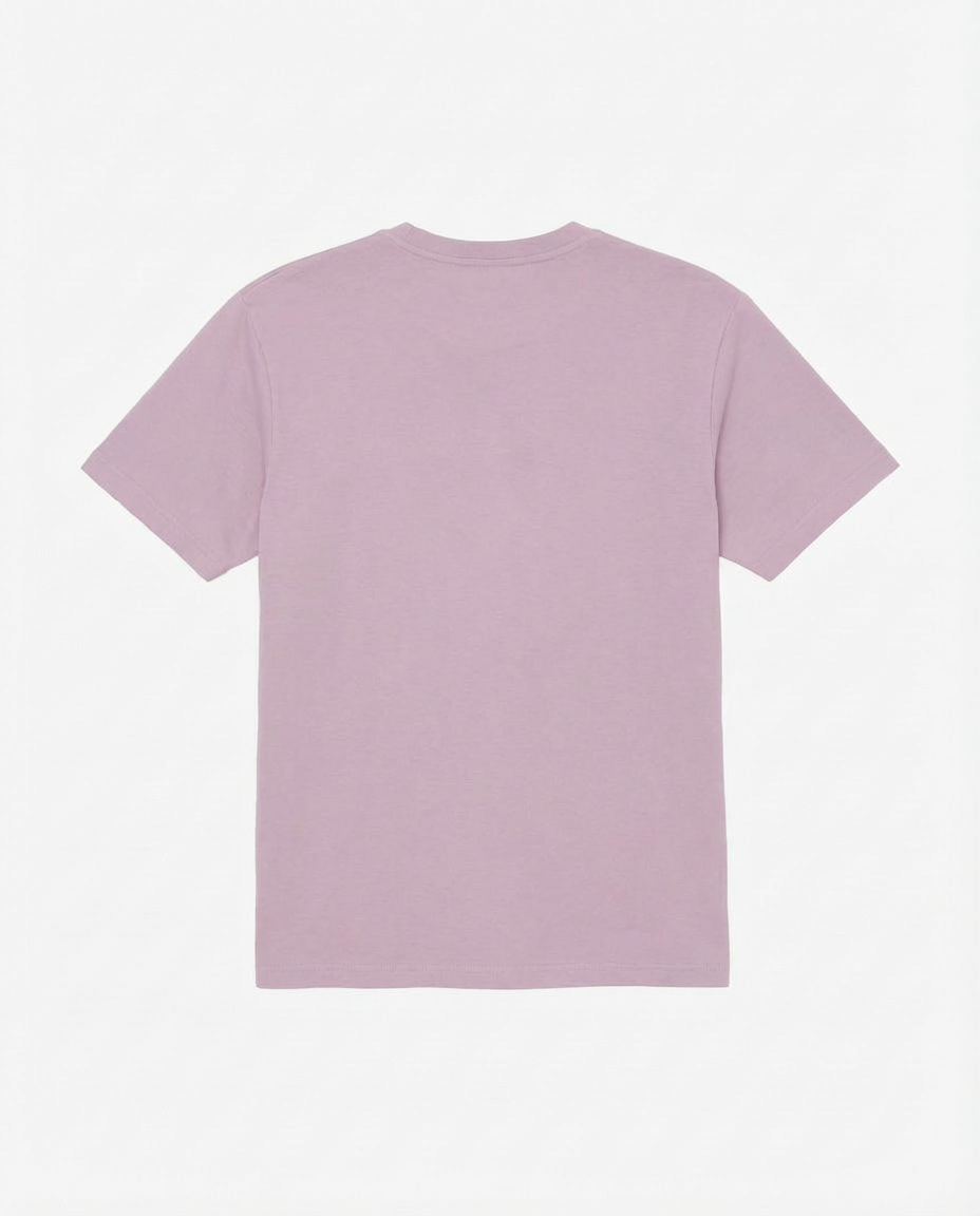 T-shirt girocollo, manica corta cotone