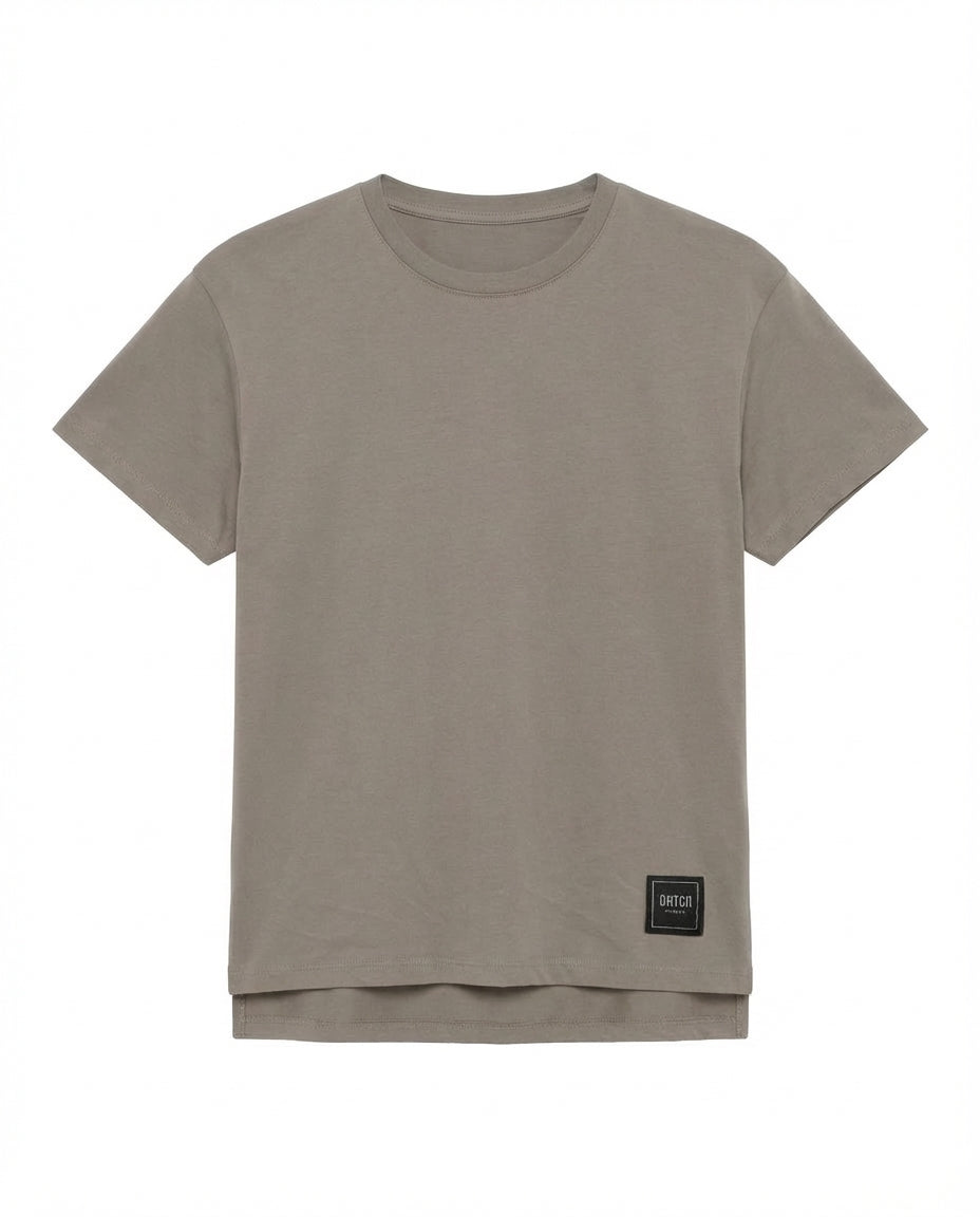 T-shirt taglio over in cotone