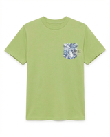 T-shirt con taschino floral