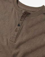 T-shirt cotone collo serafino