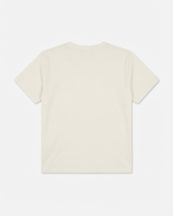 T-shirt ricamo lurex con strass in viscosa
