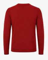 Maglia girocollo con motivo jacquard