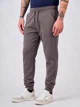 Pantaloni in felpa con fondo a coste