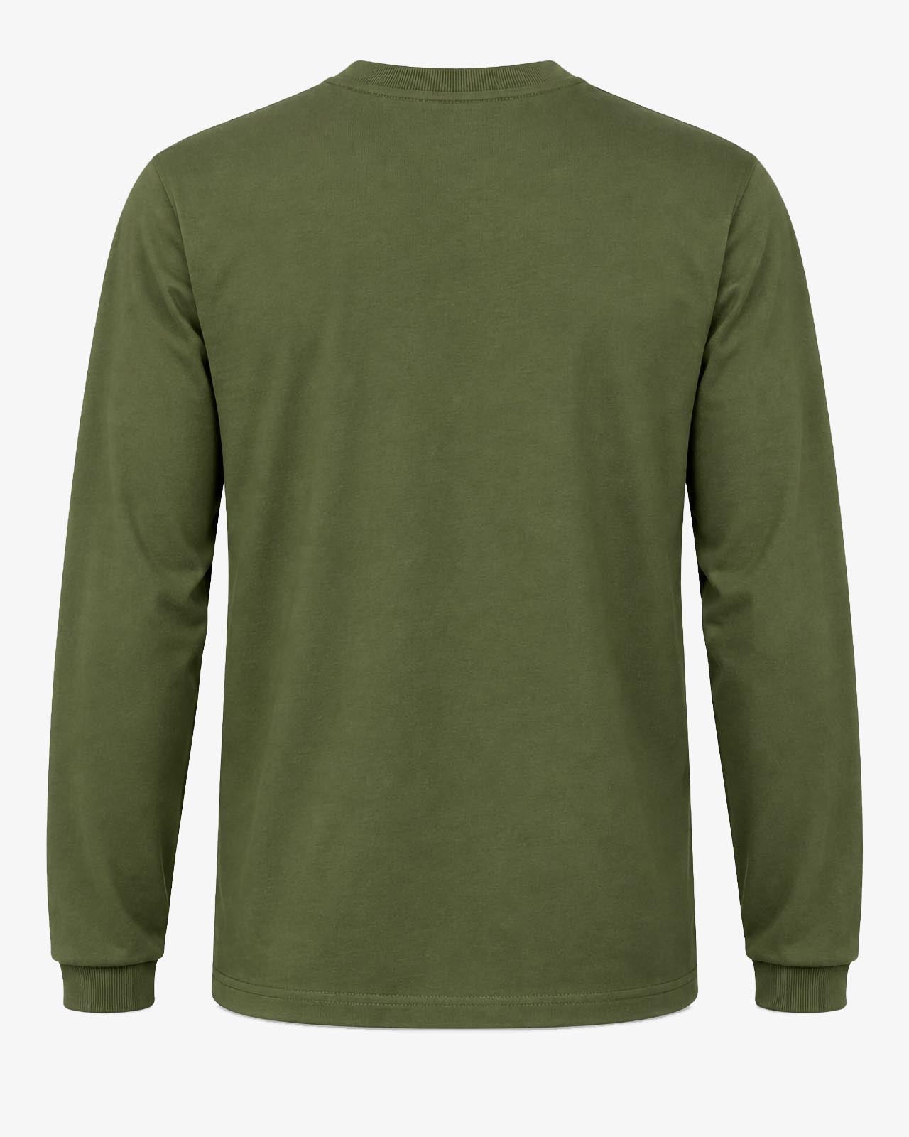 T-shirt a maniche lunghe in piquet